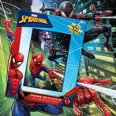 Gambar Prime3d Puzzle 3d Marvel Spidey Set 300 Pcs - Mix