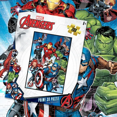 Gambar Prime3d Puzzle 3d Marvel Avangers Set 300 Pcs - Mix