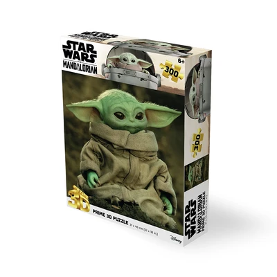 Gambar Prime3d Puzzle 3d Star Wars The Mandalorian Grogu Set 300 Pcs - Mix