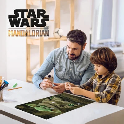 Gambar Prime3d Puzzle 3d Star Wars The Mandalorian Grogu Set 300 Pcs - Mix