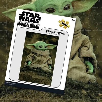 Gambar Prime3d Puzzle 3d Star Wars The Mandalorian Grogu Set 300 Pcs - Mix