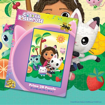 Gambar Prime3d Puzzle 3d Gabbys Doll House Set 300 Pcs - Mix