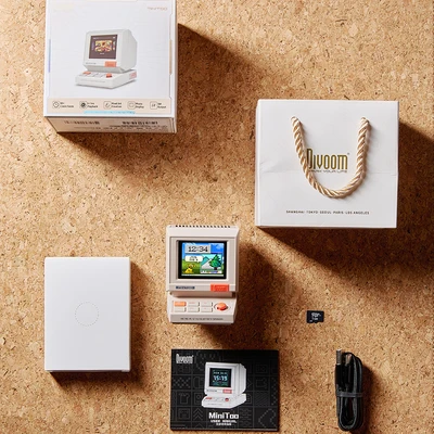 Gambar Divoom Minitoo Speaker Bluetooth Portable - Putih