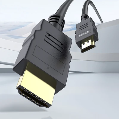 Gambar Sovox Kabel HDMI To HDMI 1.4V 1.2 Meter - Hitam