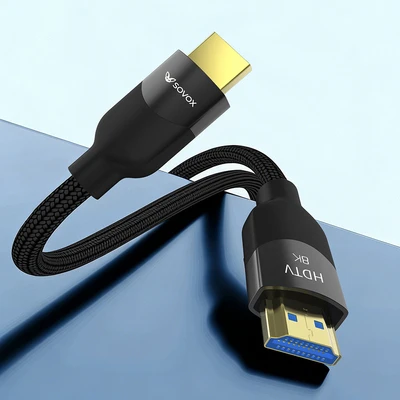 Gambar Sovox Kabel HDMI Premium 8K 2 Meter - Hitam