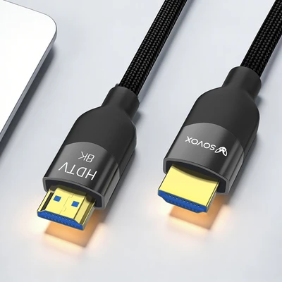 Gambar Sovox Kabel HDMI Premium 8K 2 Meter - Hitam