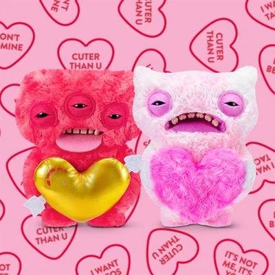 Gambar Fuggler Boneka Plush Love Fuggs 25 Cm Random