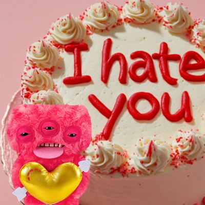 Gambar Fuggler Boneka Plush Love Fuggs 25 Cm Random