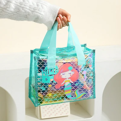 Gambar Kiddy Star Tas Tangan Anak Small Mermaid - Biru