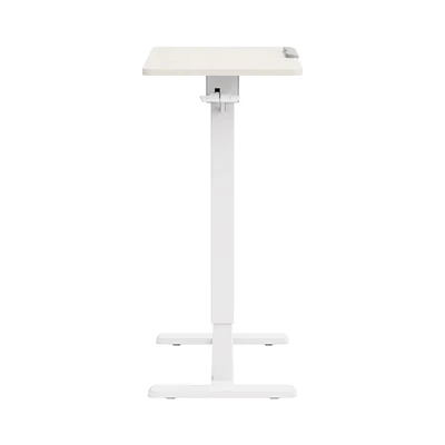 Gambar Odi Meja Laptop Adjustable - Putih Oak