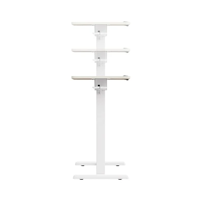 Gambar Odi Meja Laptop Adjustable - Putih Oak