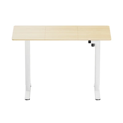 Gambar Odi Meja Kantor Adjustable Ergonomic - Putih Oak