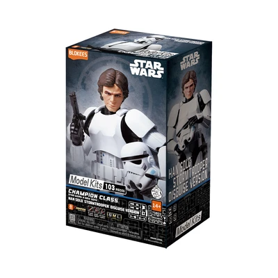 Gambar Blokees Star Wars Han Solo Stormtrooper Disguise Version Model Kit - Putih