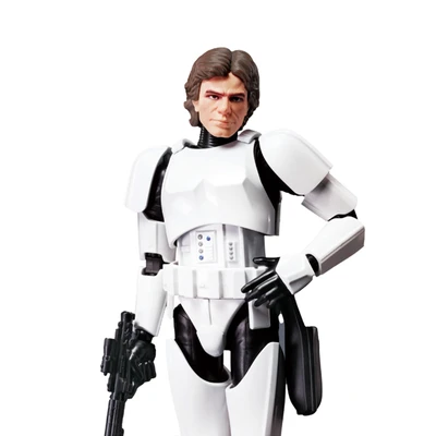 Gambar Blokees Star Wars Han Solo Stormtrooper Disguise Version Model Kit - Putih