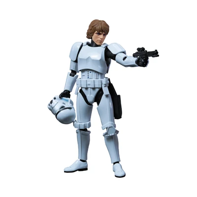 Gambar Blokees Star Wars Luke Skywalker Stormtrooper Disguise Version Model Kit - Putih