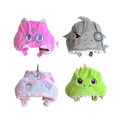 Gambar Kiddy Fun Bantal Leher Dengan Hoodie Random