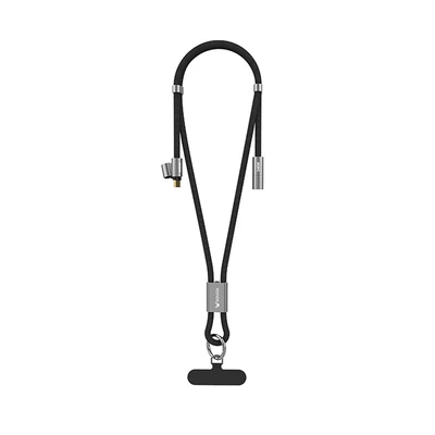 Gambar Sovox Kabel Charger Phone Strap USB-C To USB-C 1.5 Meter 240 Watt - Hitam