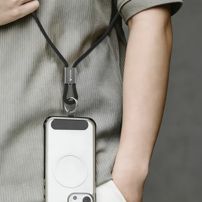 Gambar Sovox Kabel Charger Phone Strap USB-C To USB-C 1.5 Meter 240 Watt - Hitam