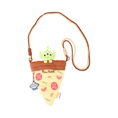 Gambar Disney Tas Selempang Alien Pizza - Cokelat/Krem