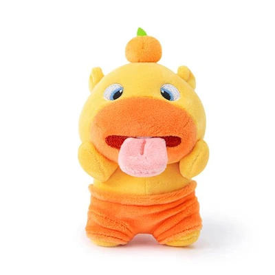 Gambar Hugs To You Boneka Plush Capylulu Tounge Out - Oranye