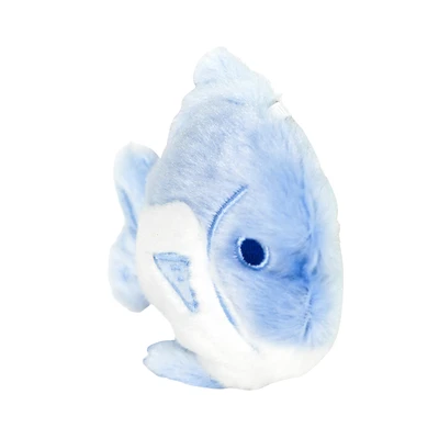 Gambar Kiddy Fun Gantungan Kunci Boneka Plush Pomfret - Biru/putih