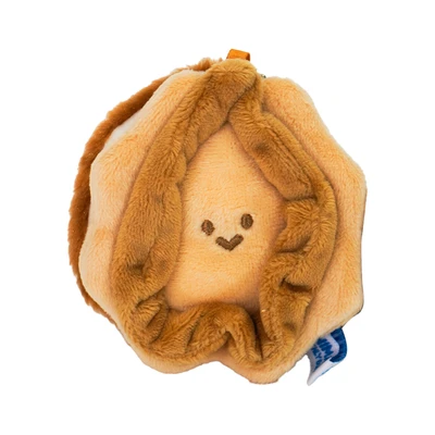 Gambar Kiddy Fun Gantungan Kunci Boneka Plush Abalone - Cokelat