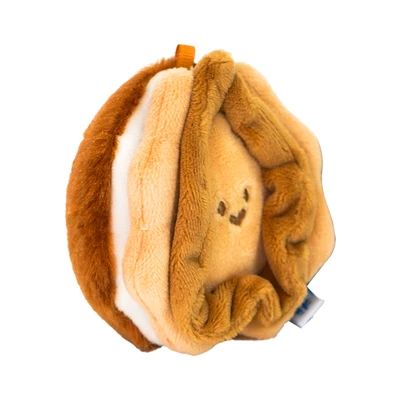 Gambar Kiddy Fun Gantungan Kunci Boneka Plush Abalone - Cokelat