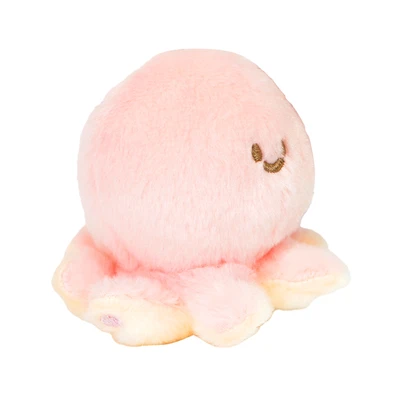 Gambar Kiddy Fun Gantungan Kunci Boneka Plush Octopus - Pink