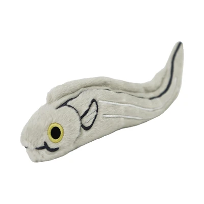 Gambar Kiddy Fun Gantungan Kunci Boneka Plush Hairtail - Abu-abu