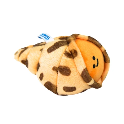 Gambar Kiddy Fun Gantungan Kunci Boneka Plush Flower Snail - Cokelat