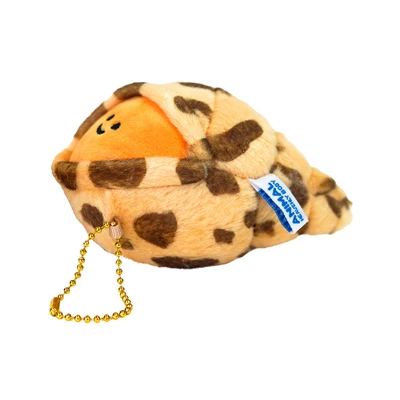 Gambar Kiddy Fun Gantungan Kunci Boneka Plush Flower Snail - Cokelat