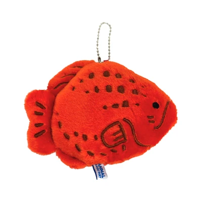 Gambar Kiddy Fun Gantungan Kunci Boneka Plush East Star Spot - Oranye