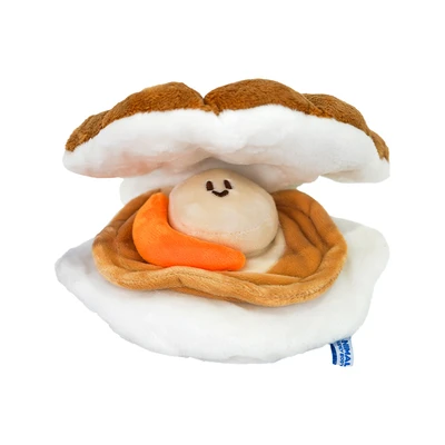 Gambar Heavenly Body Boneka Plush Scallop - Cokelat/Putih