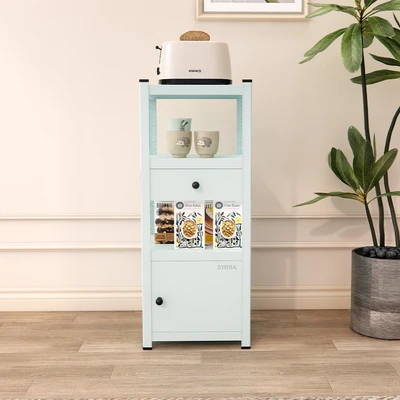 Gambar Stora Spacio Kabinet Dengan Laci Penyimpanan - Hijau Mint