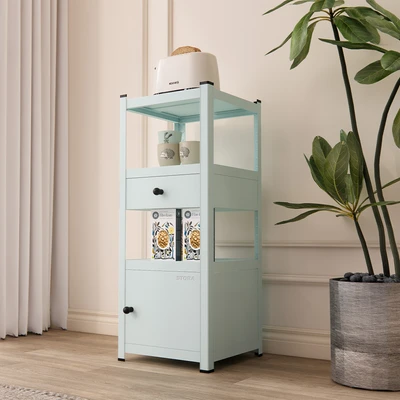 Gambar Stora Spacio Kabinet Dengan Laci Penyimpanan - Hijau Mint