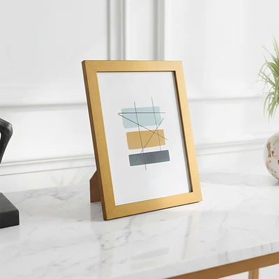 Gambar Selma Astrid Bingkai Foto Meja Basic MDF 4R - Gold