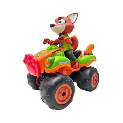 Gambar Top Gear MKB Zootopia ATV 4 Wheeler Stunt Nick Remote Control - Hijau/Oranye