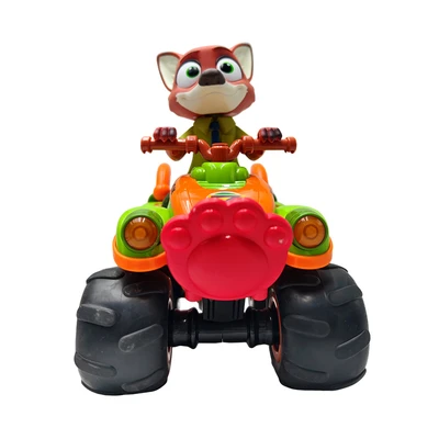 Gambar Top Gear MKB Zootopia ATV 4 Wheeler Stunt Nick Remote Control - Hijau/Oranye