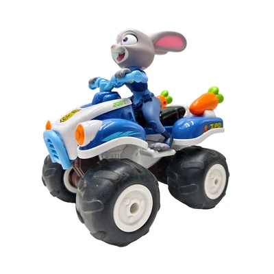 Gambar Top Gear MKB Zootopia ATV 4 Wheeler Stunt Judy Remote Control - Biru/Putih