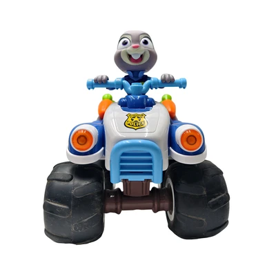 Gambar Top Gear MKB Zootopia ATV 4 Wheeler Stunt Judy Remote Control - Biru/Putih