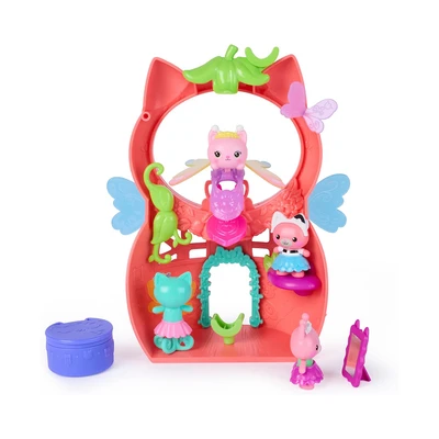Gambar Gabby's Dollhouse Playset Fairylandia Kitty Fairys Flutterriffic - Mix