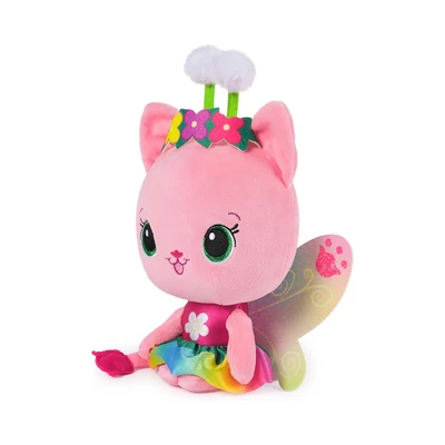 Gambar Gabby’s Dollhouse Boneka Plush Fairylandia Rainbow Kitty Fairy - Pink