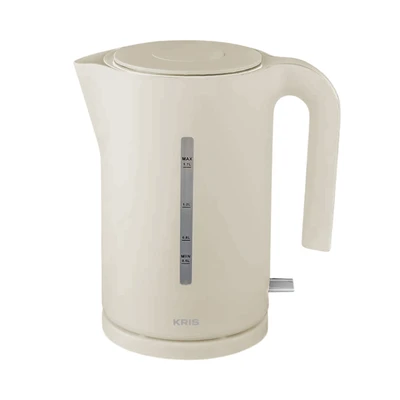 Gambar Kris Teko Listrik Plastik 800 Watt 1.7 Liter - Putih