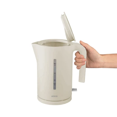 Gambar Kris Teko Listrik Plastik 800 Watt 1.7 Liter - Putih