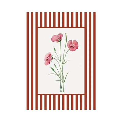 Gambar Informa Hiasan Dinding Kanvas Print Plants 30x40 cm Set 3 pcs - Mix