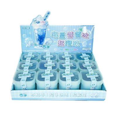 Gambar Kiddy Fun Slime Blueberry Ice Bubble - Biru