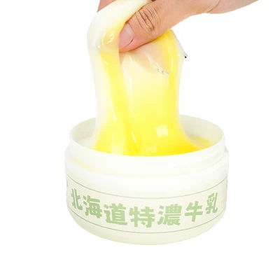 Gambar Kiddy Fun Slime Hokkaido Milk - Kuning/Putih