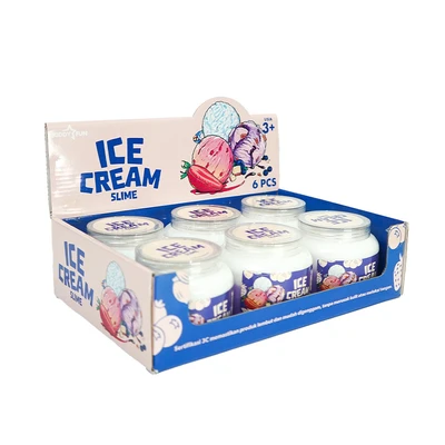 Gambar Kiddy Fun Slime Blueberry Ice Cream - Ungu/Putih