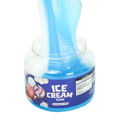 Gambar Kiddy Fun Slime Sea Salt Ice Cream - Biru/Putih