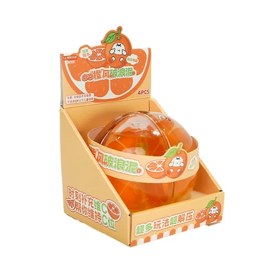 Gambar Kiddy Fun Slime Orange Slice - Oranye